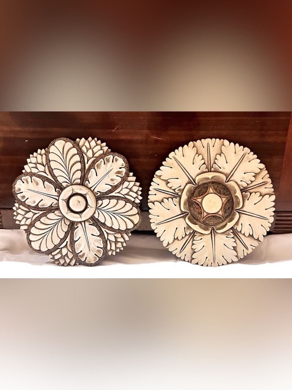 Two's Company French Country Medallion Wall Art Pair